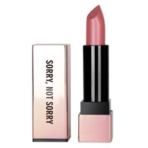 REALHER Moisturizing Lipstick "Sorry, Not Sorry" (Rose Pink) Travel Size 2g BNIB